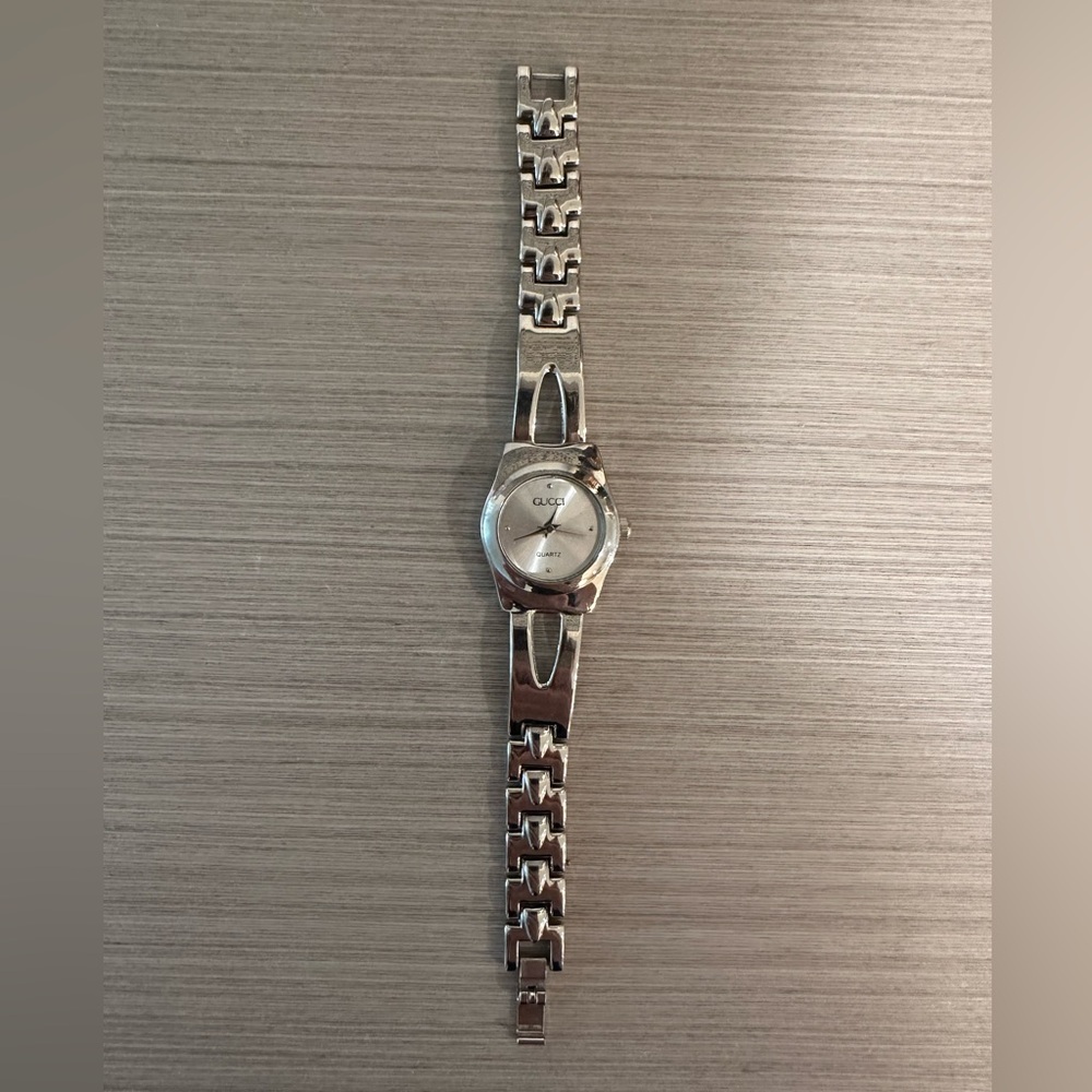 Gucci silver watch